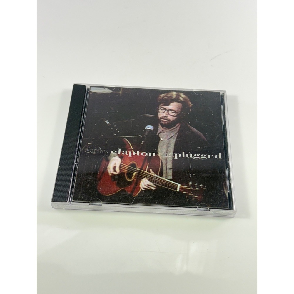 Eric Clapton Unplugged CD 1992 Reprise Records Tears in Heaven Layla 14 Tracks
